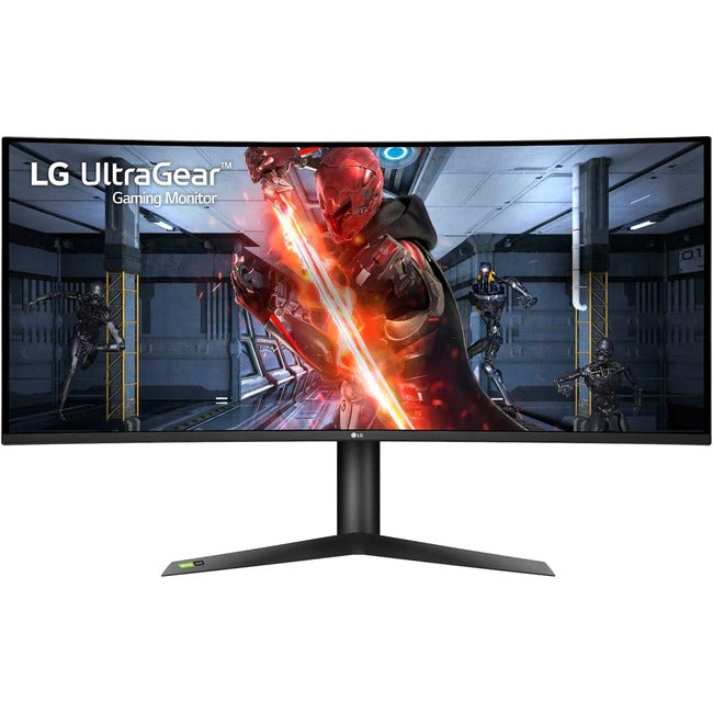 LG UltraGear 38GN95B-B 38 Class UW-QHD+ Curved Screen Gaming LCD Monitor - 21:9 - Black