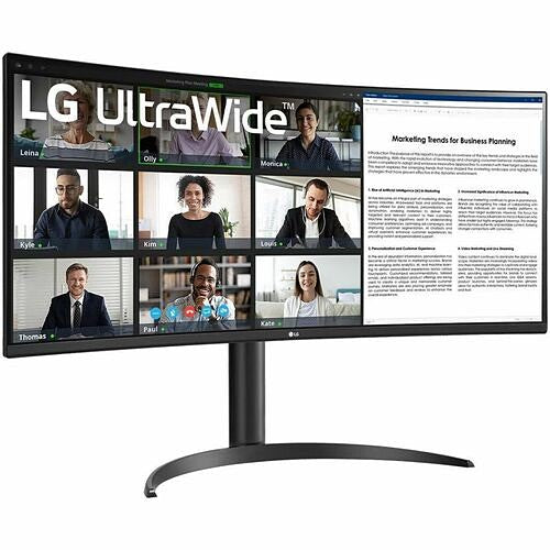 LG UltraWide 34" Curved WQHD Monitor 100Hz HDR10 for Creatives
