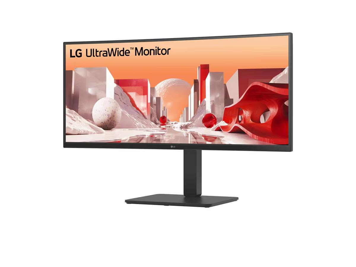 LG Ultrawide 34BA85QE-B 34" Class Webcam UWQHD Curved Screen LED Monitor