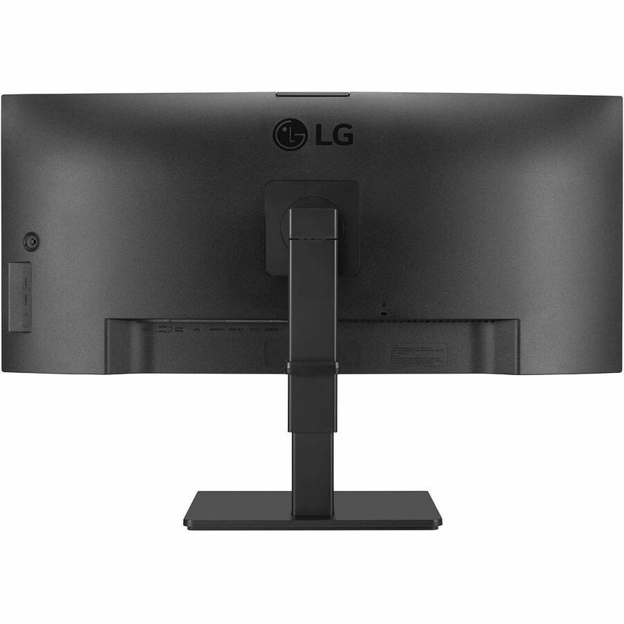 LG Ultrawide 34BQ77QC-B 34" Class Webcam WQHD Curved Screen LCD Monitor - 21:9 - Textured