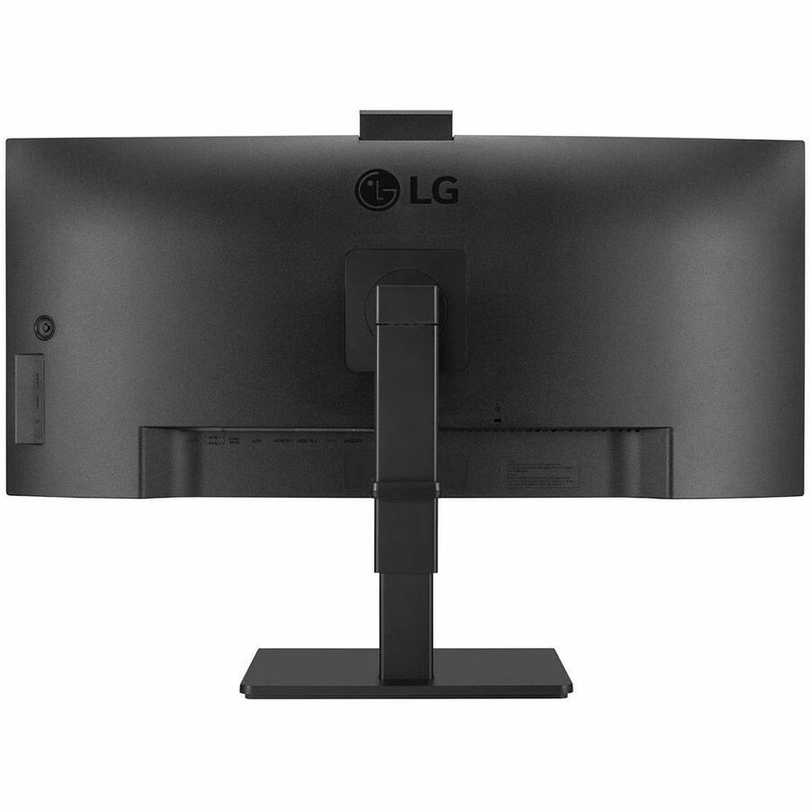LG Ultrawide 34BQ77QC-B 34" Class Webcam WQHD Curved Screen LCD Monitor - 21:9 - Textured