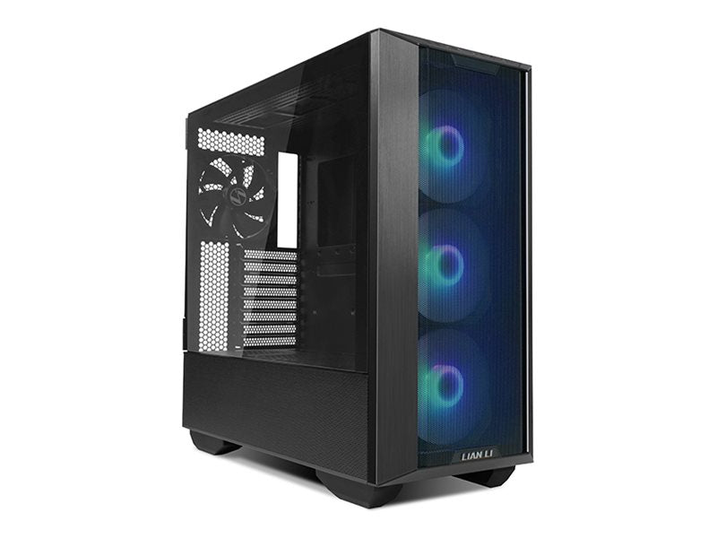 LIAN LI Lancool III RGB - Mid tower - extended ATX - windowed side panel (tempered glass) - no power supply - black - USB/Audio LANCOOL-3R-X-BLK
