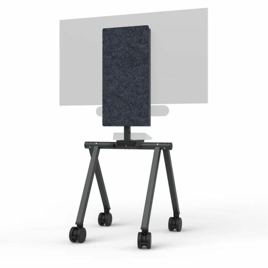 LOGITECH RBM & Heckler Rolling Stand for MTR-A with Locking Casters
