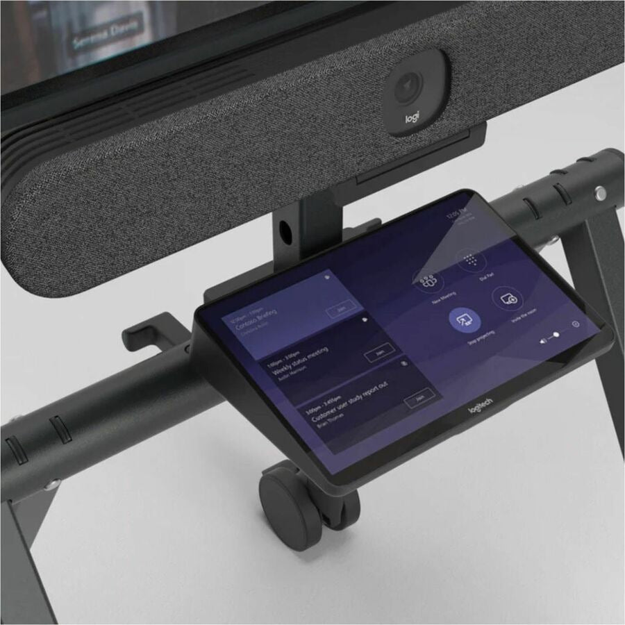 LOGITECH RBM & Heckler Rolling Stand for MTR-A with Locking Casters