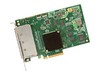 LSI SAS 9201-16e - Storage controller - 16 Channel - SATA 6Gb/s / SAS 6Gb/s - RAID JBOD - PCIe 2.0 x8