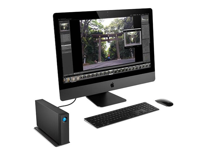 LaCie 24TB d2 Professional USB-C 3.2 Gen 2 External Hard Drive for Creators