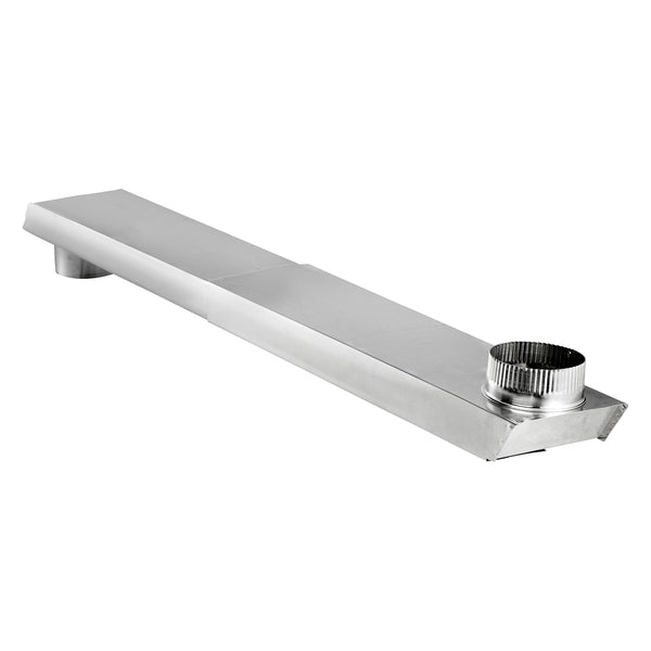 Lambro 3006-R Tite Fit 90deg Rectangular Aluminum Dryer Duct