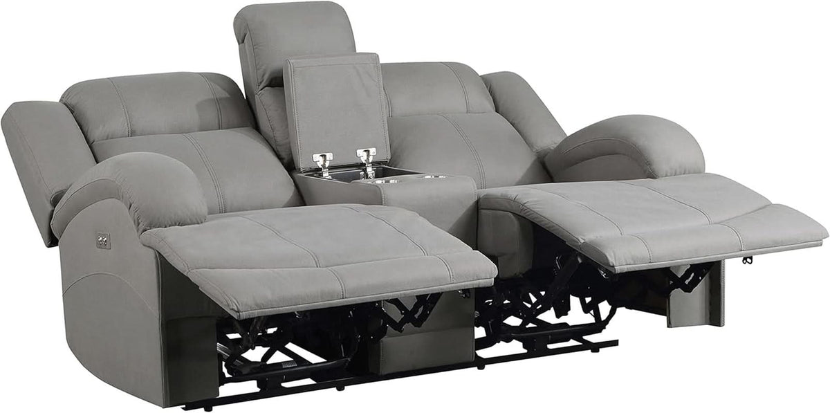 Landwood 3 Piece Power Reclining Living Room Set Gray
