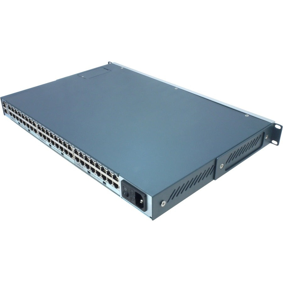 Lantronix SLC 8000 48-Port Dual DC Power Supply Advanced Console Manager, ROHS, TAA SLC80482401G