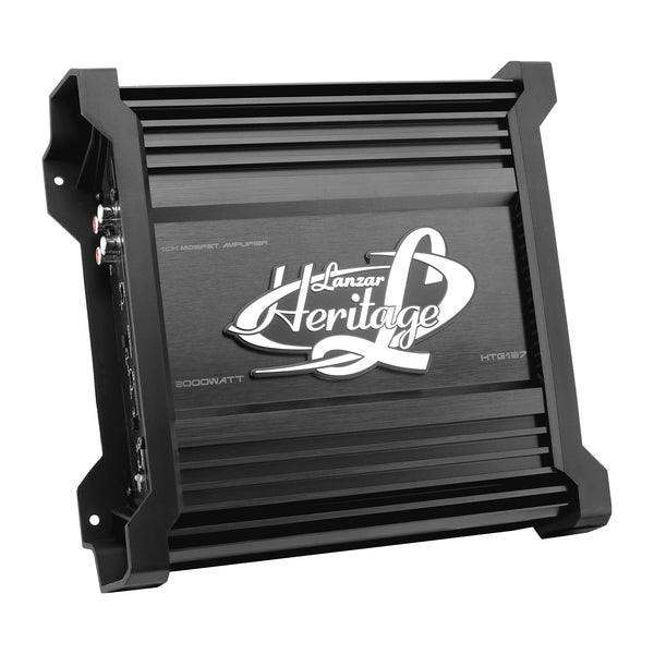 Lanzar HTG137 Heritage Series Monoblock 2,000-Watt-Max Class AB Subwoofer