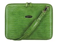 Laptop Case Portfolio - Faux Croc Semi-Rigid Professional Design | Mobile Edge MEPFC9