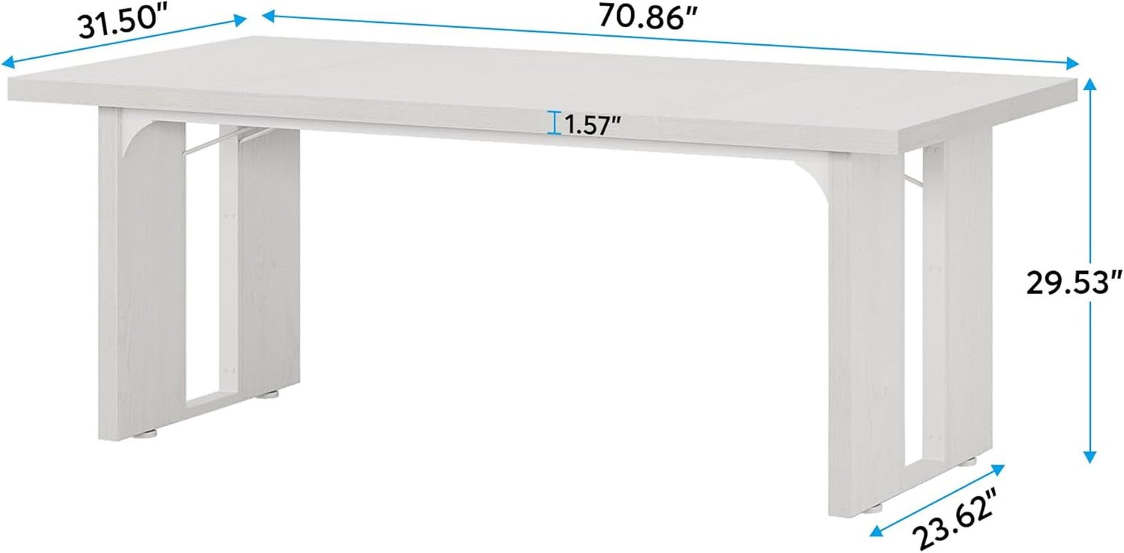 Large Executive Desk for Home Office Spacious Workstation