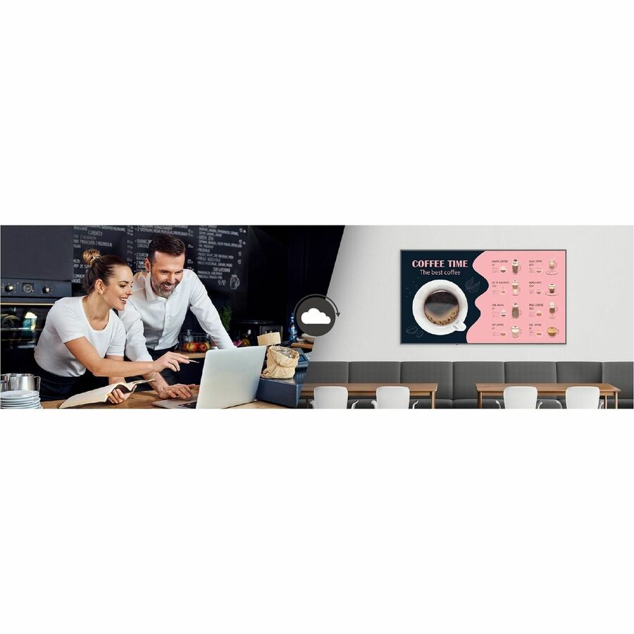 Large Screen Display - LG 110UM5K-B UHD Digital Signage 500 nit webOS 6.0 | Tecisoft