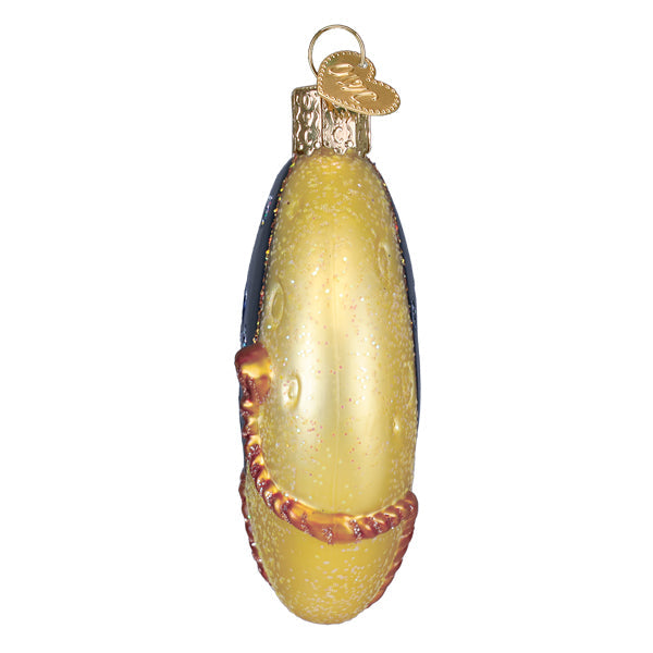 Lasso The Moon Glass Ornament