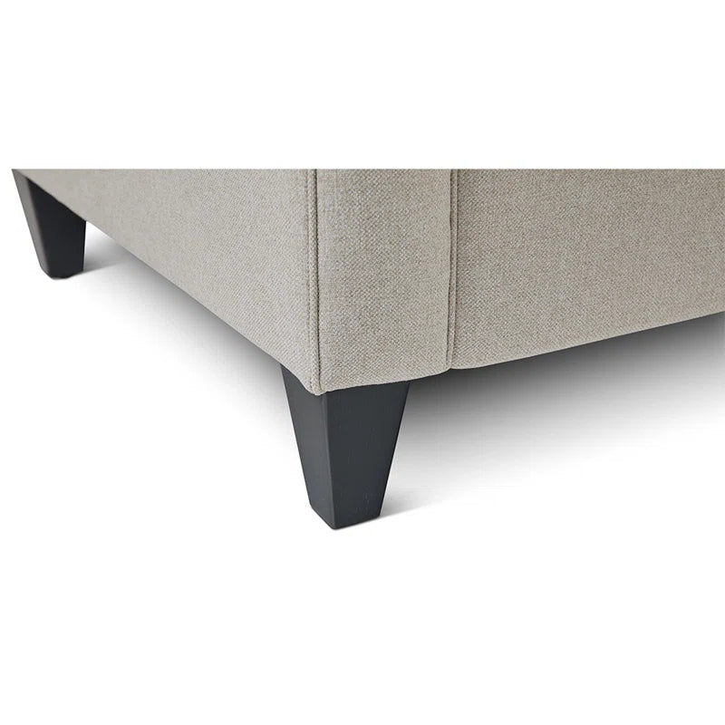 Laurel Sofa With ComfortCore Cushions And Wood Legs