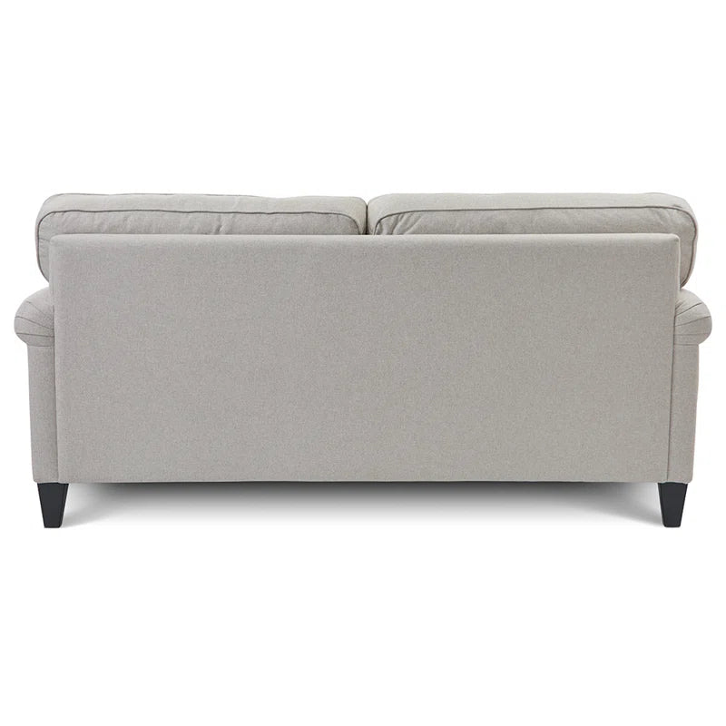 Laurel Sofa With ComfortCore Cushions And Wood Legs