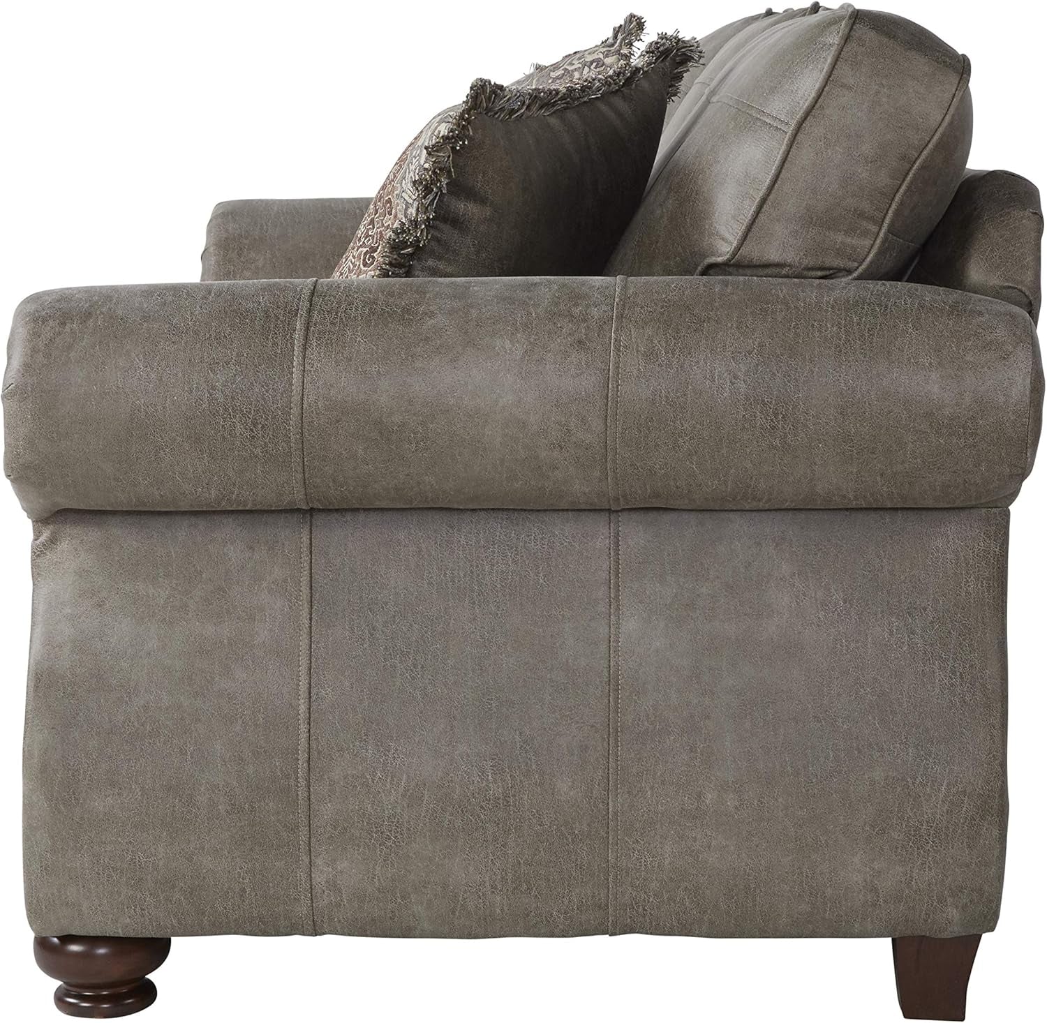 Leinster 3 Piece Living Room Set Stone Gray Collection