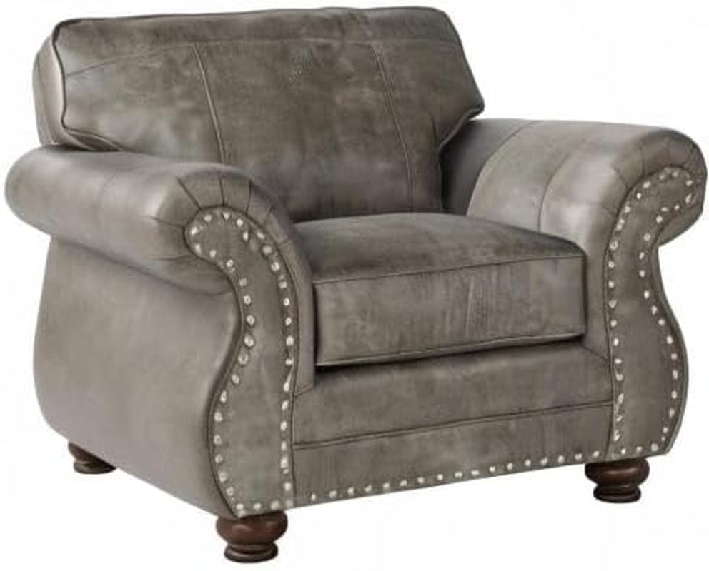 Leinster 3 Piece Living Room Set Stone Gray Collection