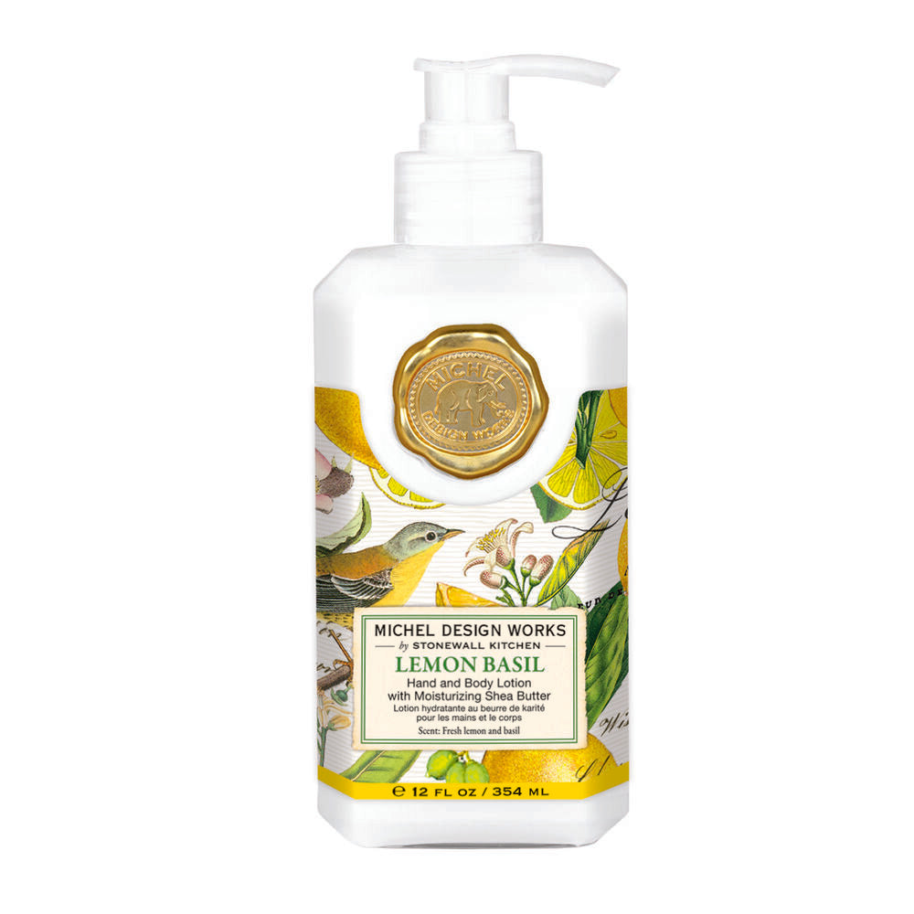 Lemon Basil Hand and Body Lotion