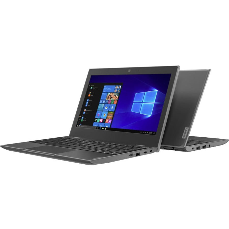 Lenovo 100E Windows 2Nd Gen 81M8007Nus 11.6" Netbook - Hd - 1366 X 768 - Intel Celeron N4120 Quad-Core (4 Core) 1.10 Ghz - 4 Gb Total Ram - 128 Gb Ssd - Gray