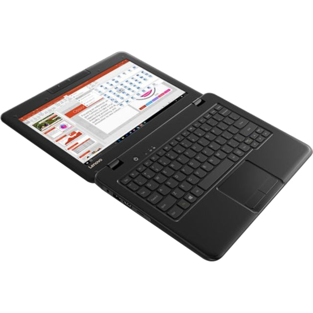Lenovo 100e 81CY0039US 11.6 Netbook - Intel Celeron N3350 - 4 GB - 64 GB Flash Memory - Black"
