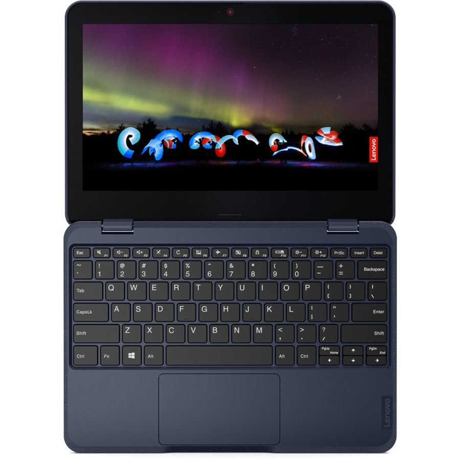 Lenovo 100w Gen 3 82HY000RUS 11.6 Netbook - HD - AMD 3015e - 4 GB - 128 GB Flash Memory - English Keyboard - Abyss Blue"