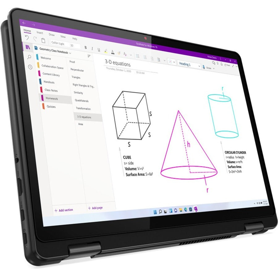 Lenovo 13W Yoga 82S1000Mus 13.3" Touchscreen Notebook - Wuxga - 1920 X 1200 - Amd Ryzen 3 5425U Quad-Core (4 Core) 2.70 Ghz - 8 Gb Total Ram - 4 Gb On-Board Memory - 256 Gb Ssd - Thunder Black