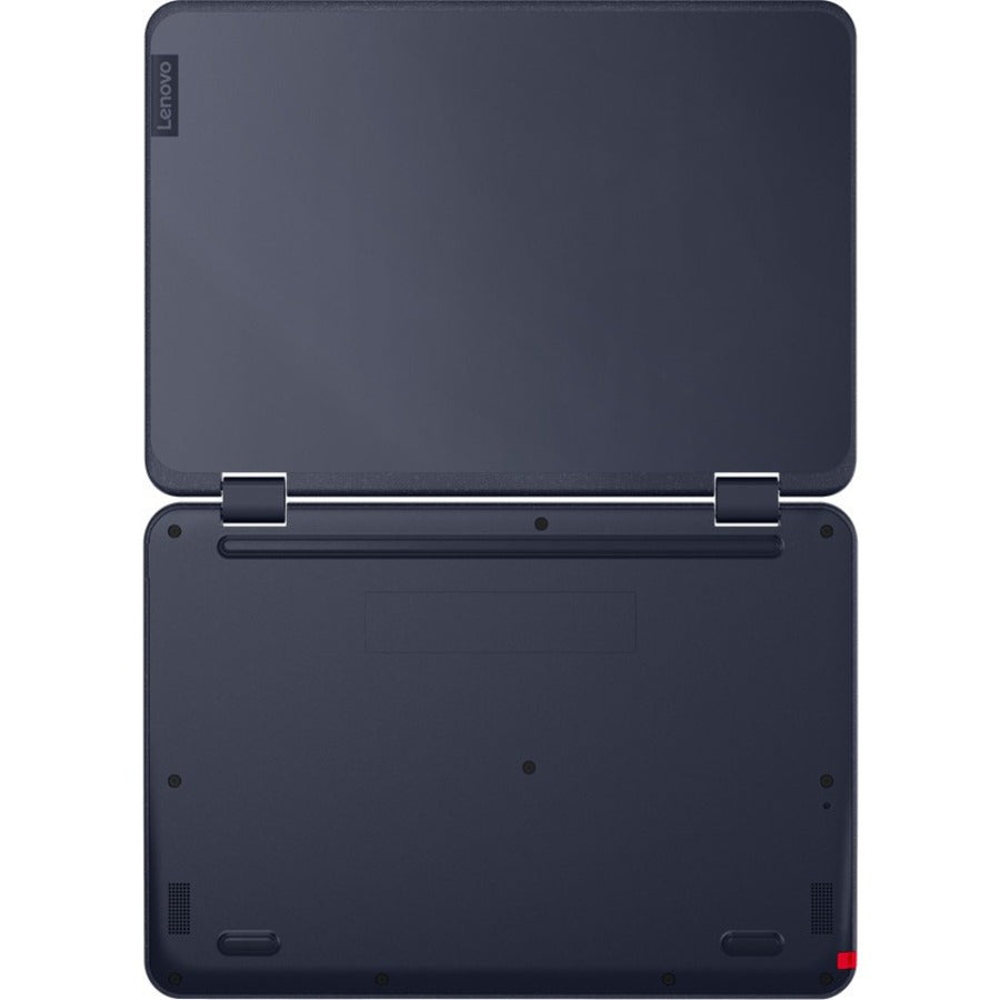 Lenovo 300W Gen 3 82J10026Us 11.6" Touchscreen Convertible 2 In 1 Notebook - Hd - 1366 X 768 - Amd 3015E Dual-Core (2 Core) 1.20 Ghz - 4 Gb Total Ram - 4 Gb On-Board Memory - 128 Gb Ssd - Abyss Blue