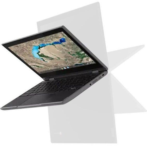 Lenovo 300e Chromebook 2nd Gen 81MB0061US 11.6 Touchscreen Chromebook - HD - Intel Celeron N4120 - 8 GB - 64 GB Flash Memory - English Keyboard - Black"