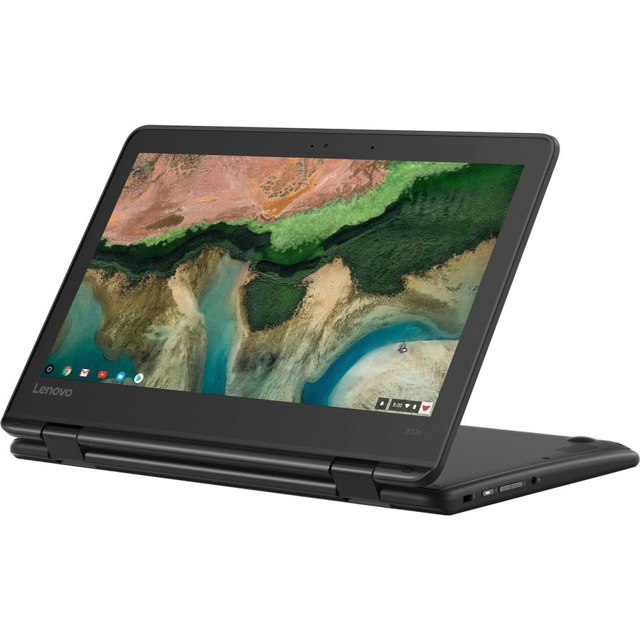 Lenovo 300e Chromebook 2nd Gen 81MB006RUS 11.6 Touchscreen Chromebook - HD - Intel Celeron N4120 - 8 GB - 64 GB Flash Memory - English Keyboard - Black"