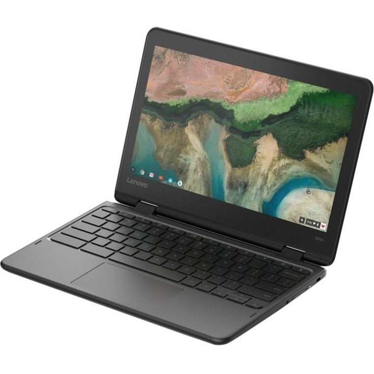 Lenovo 300e Chromebook 2nd Gen 81MB006RUS 11.6 Touchscreen Chromebook - HD - Intel Celeron N4120 - 8 GB - 64 GB Flash Memory - English Keyboard - Black"