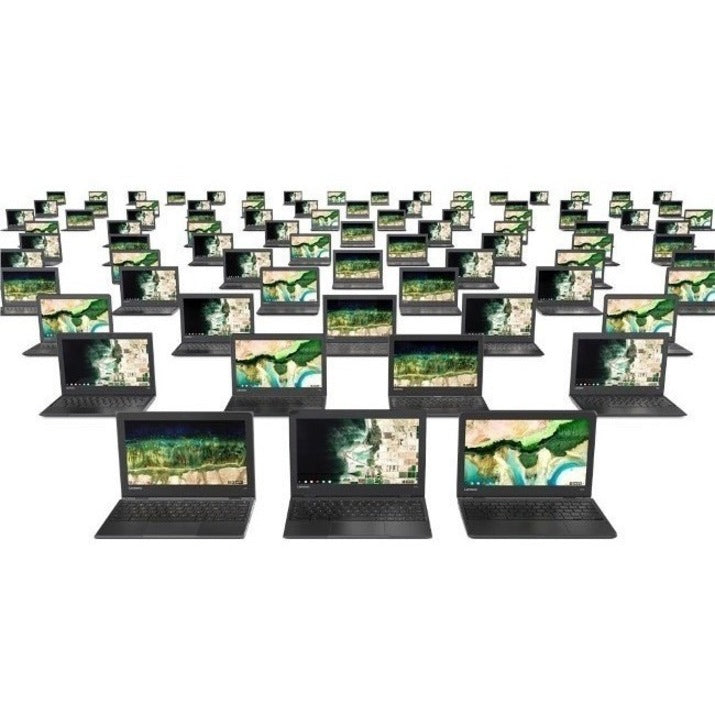 Lenovo 300e Chromebook 2nd Gen 81MB007HUS 11.6 Touchscreen Chromebook - HD - Intel Celeron N4020 - 4 GB - 32 GB Flash Memory - English Keyboard - Black"