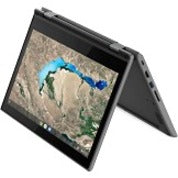 Lenovo 300e Chromebook 2nd Gen 81MB007HUS 11.6 Touchscreen Chromebook - HD - Intel Celeron N4020 - 4 GB - 32 GB Flash Memory - English Keyboard - Black"