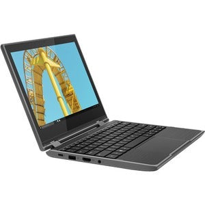 Lenovo 300e Windows 2nd Gen 81M900EWUS 11.6 Touchscreen Netbook - HD - Intel Pentium Silver N5030 - 4 GB - 128 GB SSD - English Keyboard - Black"
