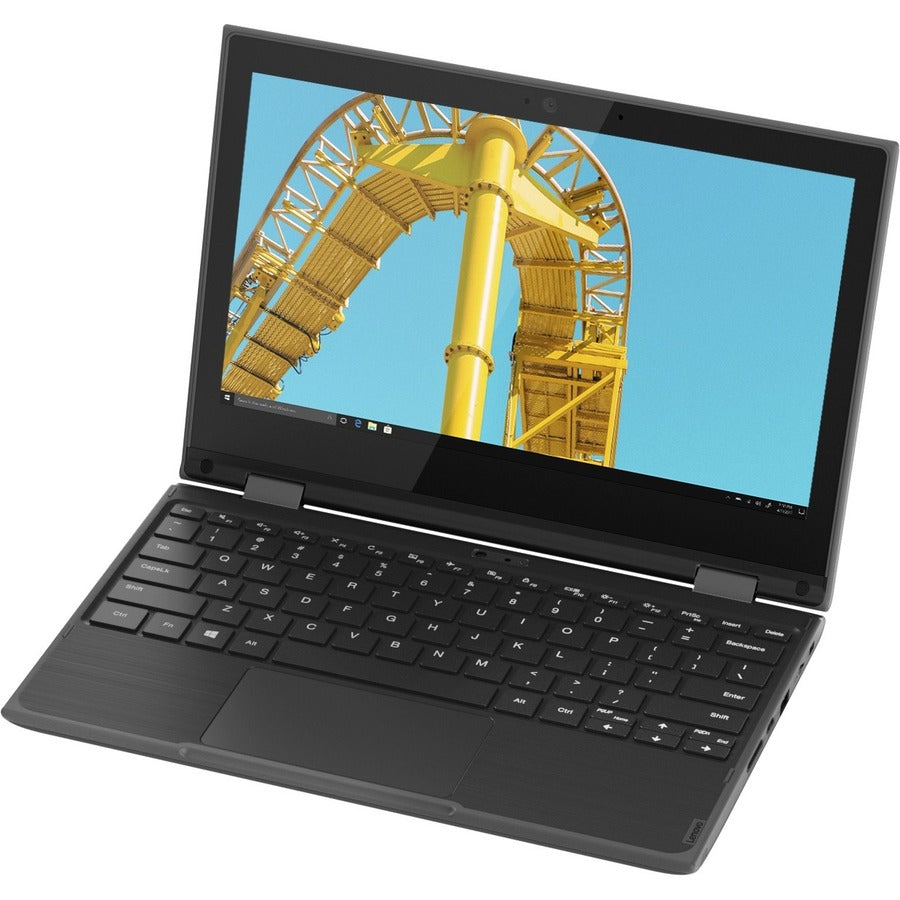 Lenovo 300e Windows 2nd Gen 82GK0010US 11.6 Touchscreen Netbook - HD - AMD 3015e - 4 GB - 128 GB SSD - English (US) Keyboard - Black"