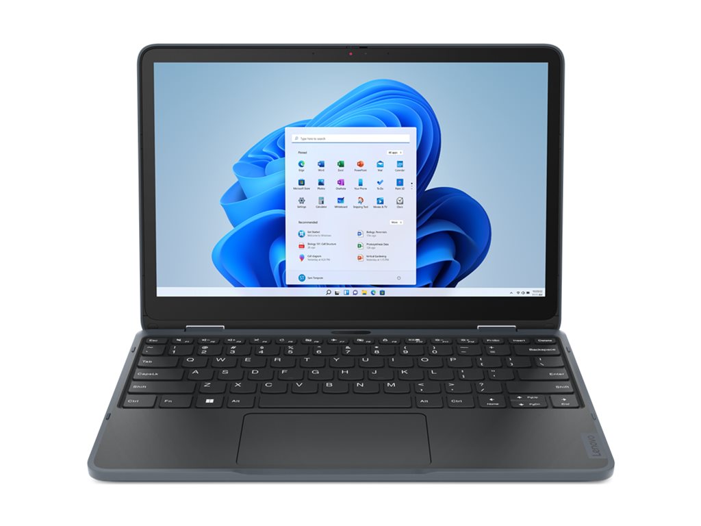 Lenovo 300w Yoga Gen 4 82VM - Flip design - Intel N-series - N200 / up to 3.7 GHz - Win 11 Pro - UHD Graphics - 8 GB RAM - 128 82VM0018US