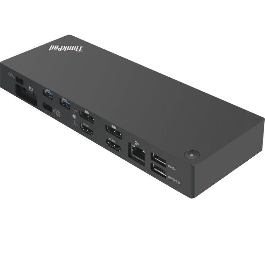 Lenovo 40An0135Us Notebook Dock/Port Replicator Wired Thunderbolt 3 Black, Red