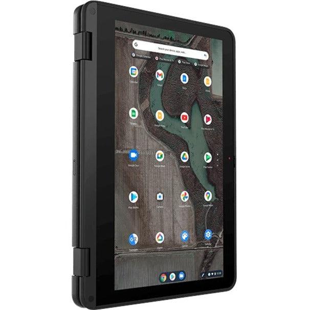 Lenovo 500E Chromebook 29.5 Cm (11.6") Touchscreen Hd Intel® Celeron® N 4 Gb Lpddr4X-Sdram 32 Gb Emmc Wi-Fi 6 (802.11Ax) Chrome Os Grey 82Jb0000Us