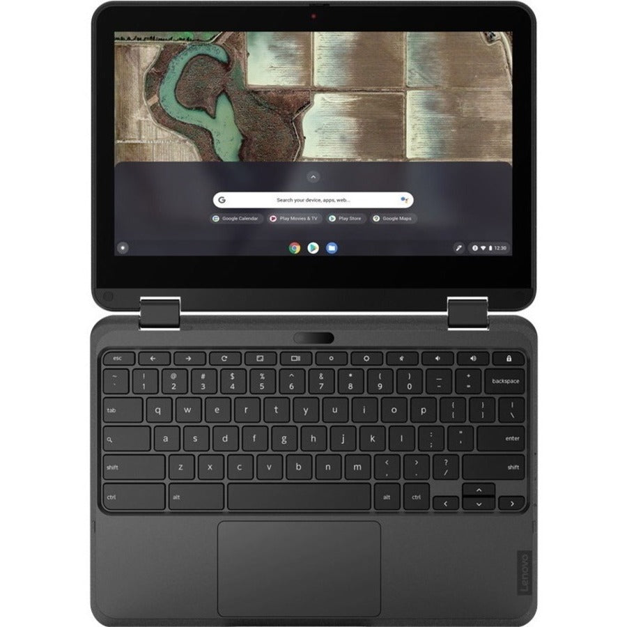 Lenovo 500E Chromebook Gen 3 82Jcs07E00 11.6" Touchscreen Convertible 2 In 1 Chromebook - Hd - 1366 X 768 - Intel Celeron N5100 Quad-Core (4 Core) 1.10 Ghz - 8 Gb Total Ram - 64 Gb Flash Memory - Gray