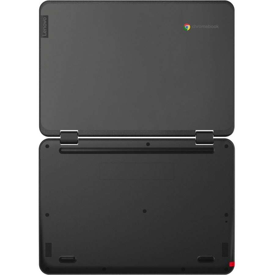 Lenovo 500e Chromebook Gen 3 82JB0002US 11.6 Touchscreen 2 in 1 Chromebook - HD - Intel Celeron N5100 - 8 GB - 64 GB Flash Memory - English Keyboard - Gray"