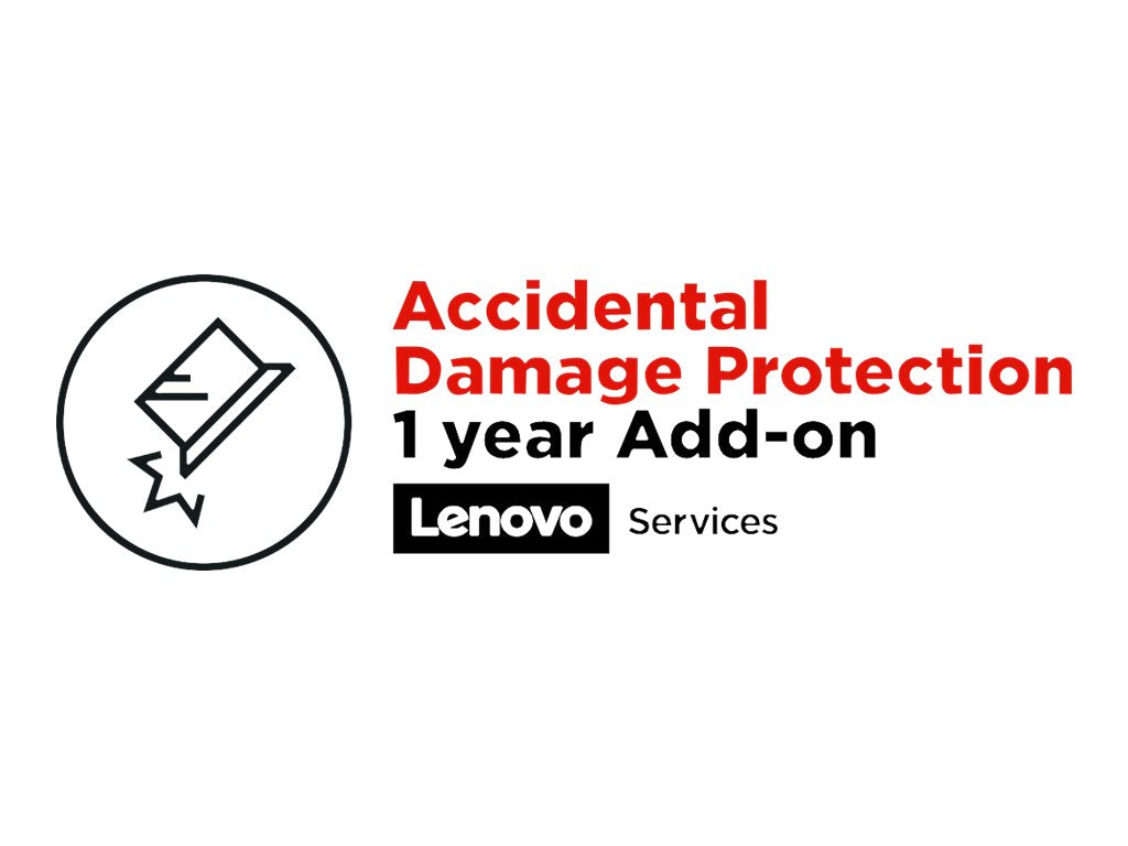 Lenovo Accidental Damage Protection - Accidental damage coverage (for system with 1 year on-site warranty) - 1 year - for ThinkCentre 5PS0H34713