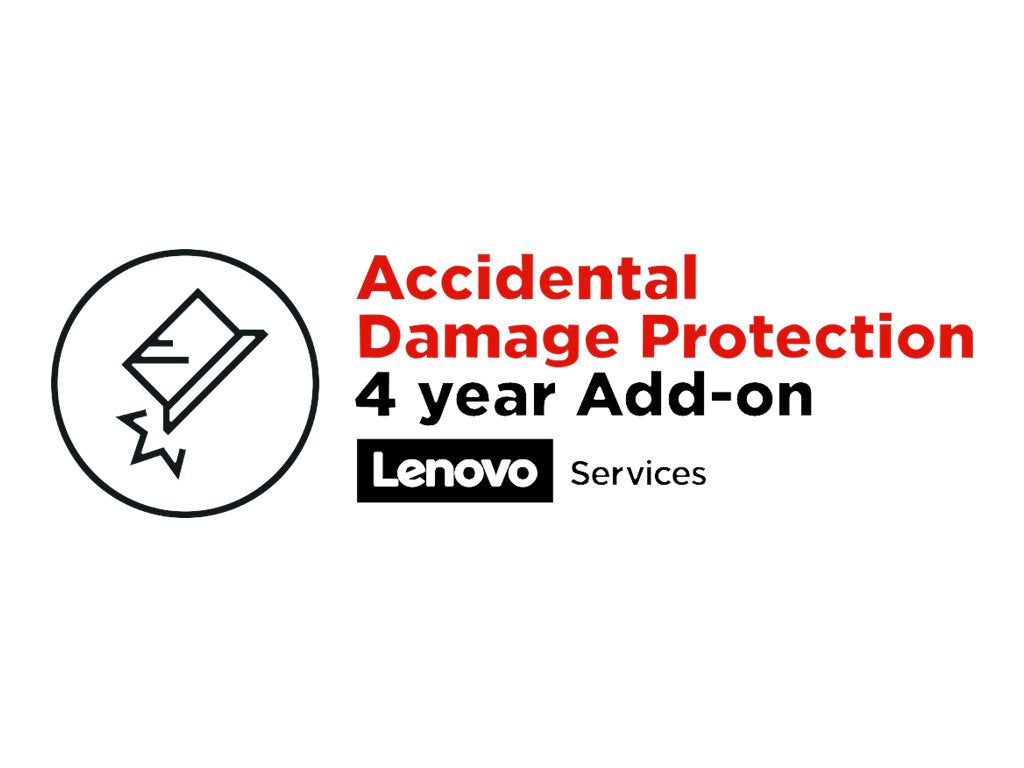 Lenovo Accidental Damage Protection - Accidental damage coverage (for system with 4 years on-site warranty) - 4 years - for ThinkCentre 5PS0M28398
