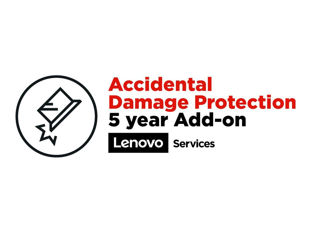 Lenovo Accidental Damage Protection - Accidental damage coverage (for system with 5 years depot warranty) - 5 years 5PS0K18165