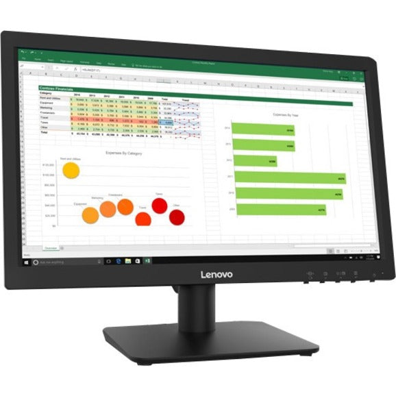 Lenovo D19-10 47 Cm (18.5") 1366 X 768 Pixels Hd Led Black
