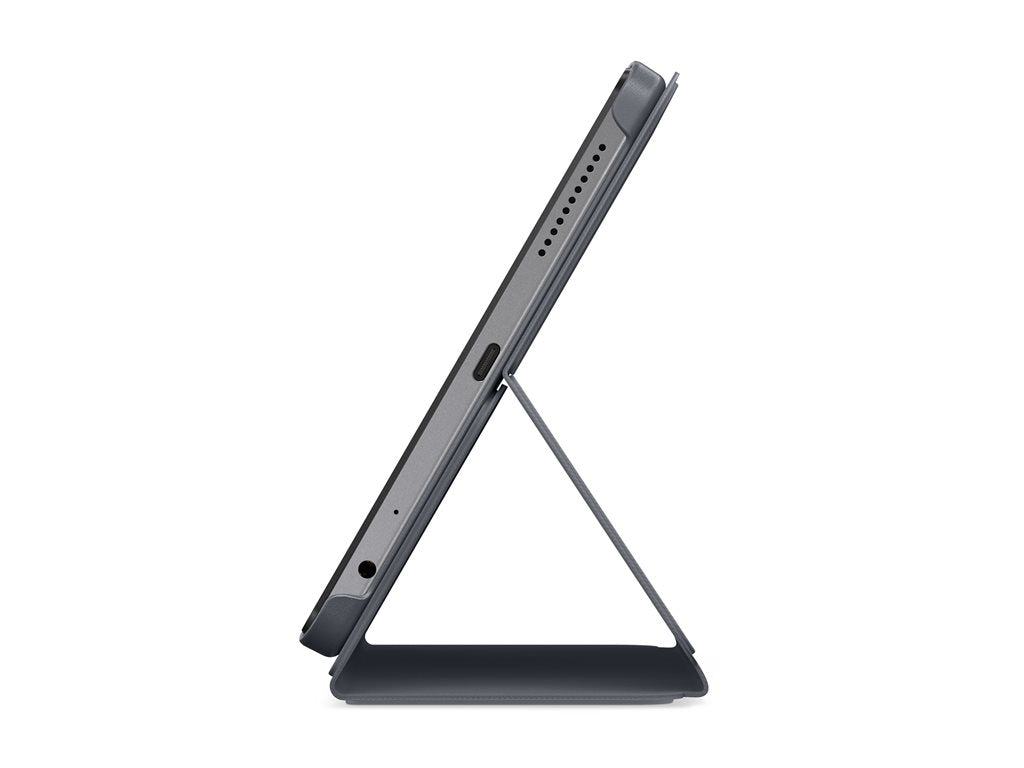Lenovo - Flip cover for tablet - polyurethane, polycarbonate - arctic gray - for Tab M9 ZAC3, ZAC4, ZAC5, ZAC6 ZG38C04874