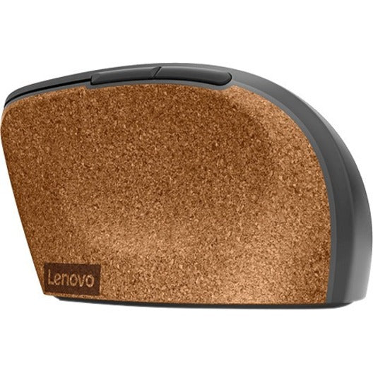 Lenovo GO Wireless Vertical Mouse (Storm Grey) - Optical - Wireless - Radio Frequency -