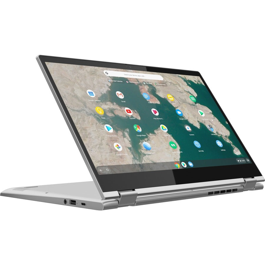 Lenovo-IMSourcing Chromebook C340-15 81T9000VUS 15.6 Touchscreen Convertible 2 in 1 Chromebook - Full HD - Intel Core i3 8th Gen i3-8130U - 4 GB - 64 GB Flash Memory - English Keyboard - Mineral Gray"