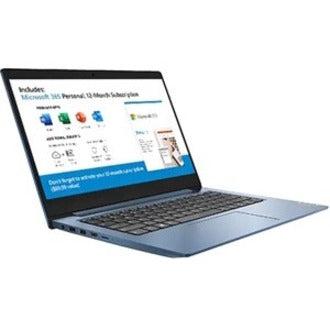 Lenovo-IMSourcing IdeaPad 1 14ADA05 82GW009VUS 14" Notebook - Full HD - 1920 x 1080 - AMD Athlon Silver 3050e Dual-core (2 Core) 1.40 GHz - 4 GB Total RAM - 128 GB SSD - Ice Blue