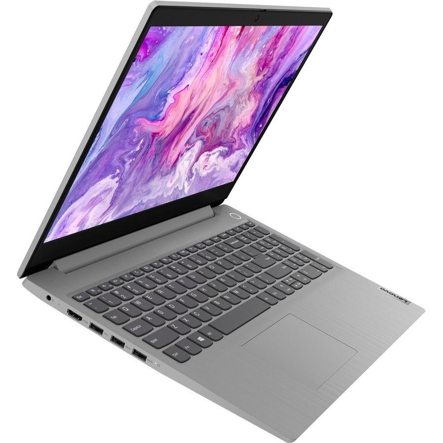 Lenovo-IMSourcing IdeaPad 3 15IGL05 81WQ00C8US 15.6" Notebook - Full HD - 1920 x 1080 - Intel Celeron N4020 Dual-core (2 Core) 1.10 GHz - 8 GB Total RAM - 8 GB On-board Memory - 256 GB SSD - Platinum Gray