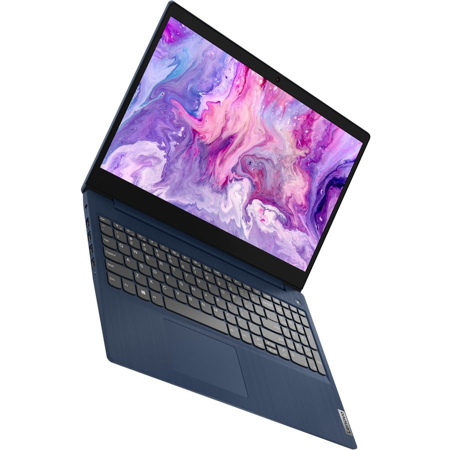 Lenovo-IMSourcing IdeaPad 3 15IML05 81WR000AUS 15.6 Touchscreen Notebook - HD - Intel Core i5 10th Gen i5-10210U - 8 GB - 512 GB SSD - English Keyboard - Abyss Blue"